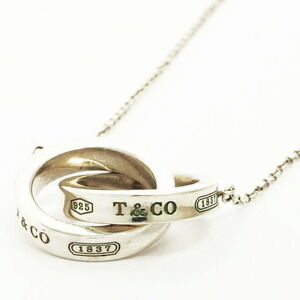 Tiffany Interlocking Circles Silver Pendant